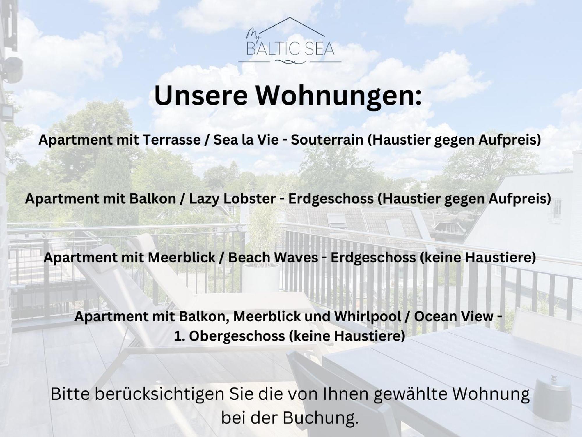 My Baltic Sea - Ferienwohnungen Im Ocean Hill シャルボイツ エクステリア 写真
